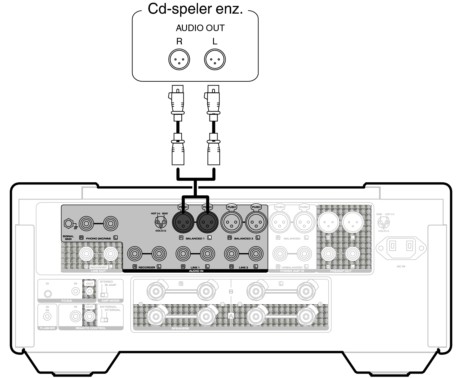 Conne player XLR MODEL10